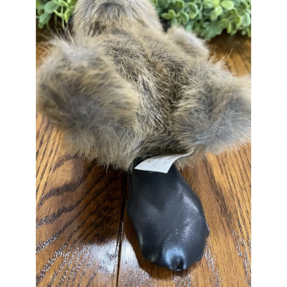 Vintage Lipco Beaver Stuffed Animal Plush Toys Crandon Wisconsin